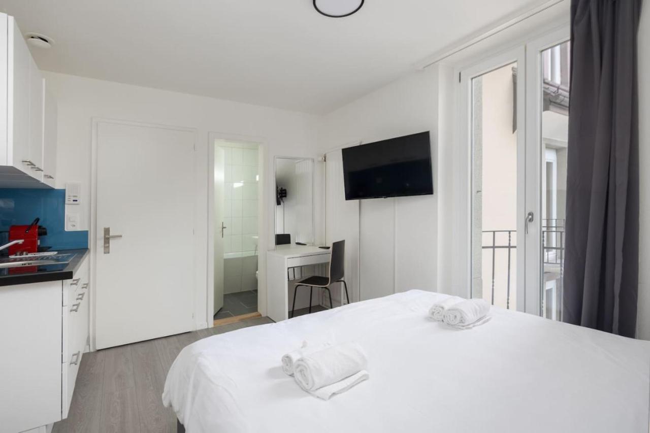 Urban Oasis With Queen Bed And View Be-49 Zürich Kültér fotó